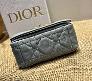 Dior Caro Blue Size 14 x 8 x 4 cm - 2