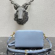 Dior Caro Clutch Blue 9238 Size 19 x 10.5 x 5 cm - 5