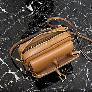 Dior Caro Clutch Caramel 9238 Size 19 x 10.5 x 5 cm - 6