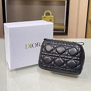 Dior Caro Zipper Clutch Size 15 x 10.5 x 4 cm - 2