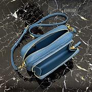 Dior Caro Blue 9237 Size 19 × 10.5 × 5 cm - 3