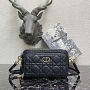 Dior Caro Black 9237 Size 19 × 10.5 × 5 cm - 1