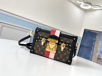 Louis Vuitton Petite Malle Bags M40273 Size 20 x 12.5 x 5 cm