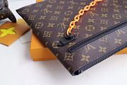 Louis Vuitton Pochette A4 Clutch Pouch Bag M44484 Size 35.5 x 27 x 1.5 cm - 2