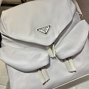 Prada Handbag White 1BC160 Size 34 x 27 x 15 cm - 6