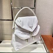 Prada Handbag White 1BC160 Size 34 x 27 x 15 cm - 2