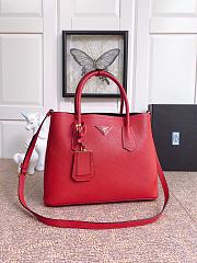 Prada Handbag Red 1BG775 Size 33 x 24.5 x 14 cm - 1