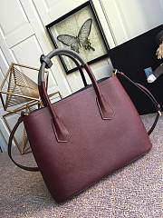 Prada Handbag Red Wine 1BG775 Size 33 x 24.5 x 14 cm - 5