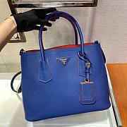 Prada Handbag Blue 1BG775 Size 33 x 24.5 x 14 cm - 2