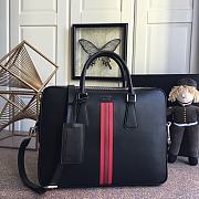 Prada Men's Bag Red 0368R Size 36 x 28 x 3.5 cm - 1