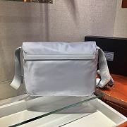 Prada Messenger Bag Gray 1BD671 Size 30 x 25 x 12 cm - 5