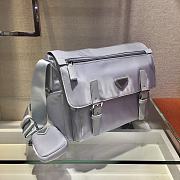 Prada Messenger Bag Gray 1BD671 Size 30 x 25 x 12 cm - 4