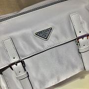 Prada Messenger Bag Gray 1BD671 Size 30 x 25 x 12 cm - 3