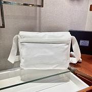 Prada Messenger Bag White 1BD671 Size 30 x 25 x 12 cm - 3