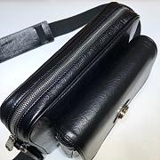 Gucci GG Original Leather Messenger Bag Black 574760 Size 26 x 19 x 4.5 cm - 2