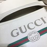 Gucci Men's Backpack Vintage Logo White Bag 547834 Size 32 x 41 x 18 cm - 6