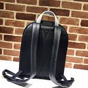 Gucci Men's Backpack Vintage Logo Black Bag 547834 Size 32 x 41 x 18 cm - 5