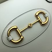 Gucci Horsebit 1955 Small Top Handle Bag 627323 Size 27.5 x 17.5 x 11 cm - 4
