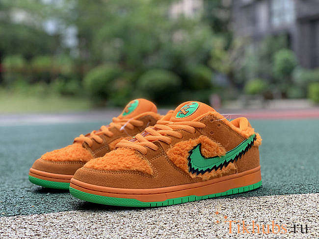 Nike SB Dunk Low Grateful Dead Bears Orange (2020) CJ5378 800 - 1