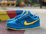 Nike Grateful Dead x Nike SB Dunk Low Bear Blue Yellow (2020) CJ5378-400 - 1