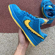 Nike Grateful Dead x Nike SB Dunk Low Bear Blue Yellow (2020) CJ5378-400 - 5