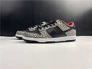 Supreme × Nike SB Dunk Low “Black Cement - 1