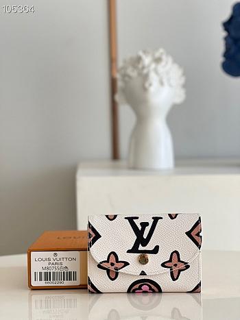 LV Coin Purse Wild at Heart White M80755 Size 11 x 8 x 2.5 cm