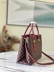 Louis Vuitton LV Riverside Tote Red N40052 Size 36 x 25 x 15 cm - 4