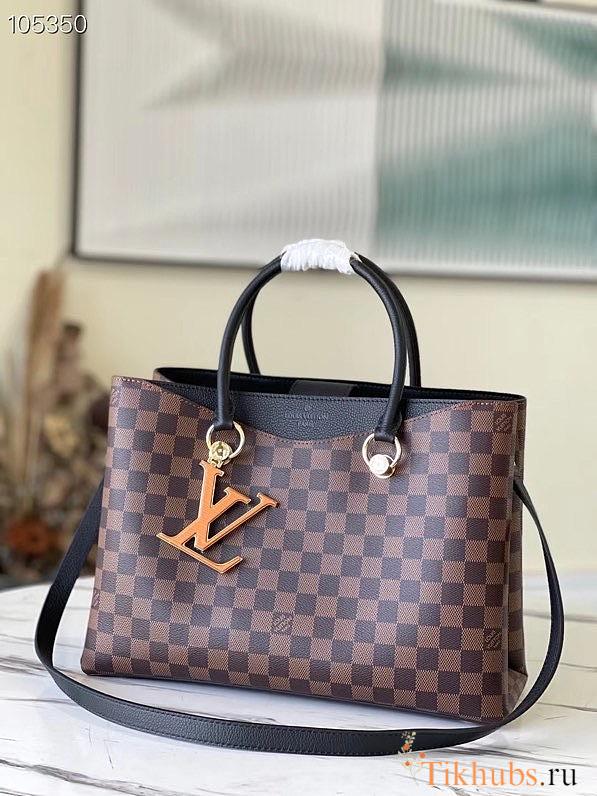 Louis Vuitton LV Riverside Tote Black N40052 Size 36 x 25 x 15 cm - 1