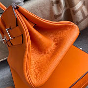 Hermes Shoulder Birkin Orange 42cm  - 6