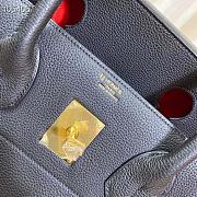 Hermes Shoulder Birkin Dark Blue 42cm  - 6