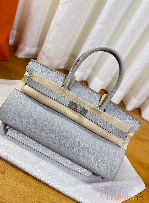 Hermes Shoulder Birkin Gray 42cm  - 1