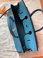 Hermes Shoulder Birkin Blue 42cm  - 4