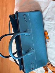 Hermes Shoulder Birkin Blue 42cm  - 3