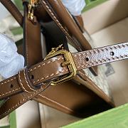 Gucci Mini Tote Bag with Interlocking G in GG Supreme 671623 Size 16 x 20 x 7 cm - 6