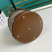 Gucci Horsebit 1955 Small Bucket Bag 637115 Size 14 x 16 x 14 cm - 6