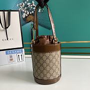 Gucci Horsebit 1955 Small Bucket Bag 637115 Size 14 x 16 x 14 cm - 5