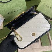Gucci GG Marmont Yellow/White 574969 Size 16.5 x 10.2 x 5.1 cm - 3