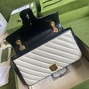 Gucci GG Marmont Yellow 443497 Size 26 x 15 x 7 cm - 5