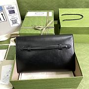 Gucci Clutch With Double G Black 648935 Size 29 x 19.5 x 5 cm - 3