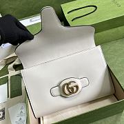 Gucci Clutch With Double G White 648935 Size 29 x 19.5 x 5 cm - 5