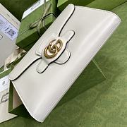 Gucci Clutch With Double G White 648935 Size 29 x 19.5 x 5 cm - 2