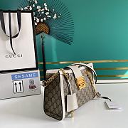 Gucci Padlock Small Shoulder Bag White 498156 Size 26 x 18 x 10 cm - 4