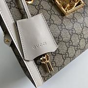 Gucci Padlock Small Shoulder Bag White 498156 Size 26 x 18 x 10 cm - 5