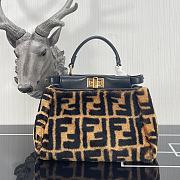Fendi Mini Peekaboo Handbag 8244 Size 27 x 25 x 14 cm - 1