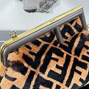 Fendi First Sheep Shearing Handbag 2217 Size 26 × 9.5 × 18 cm - 5