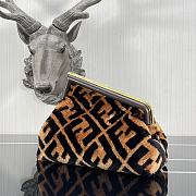 Fendi First Sheep Shearing Handbag 2217 Size 26 × 9.5 × 18 cm - 2