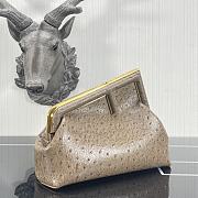 Fendi Handbag Snake Skin Size 32.5 x 15 x 23.5 cm - 6