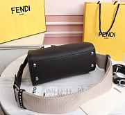 Fendi Small Peekaboo Handbag Black Size 23 x 11 x 18 cm - 2