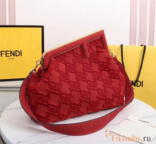 Fendi Frist 3002 Red Size 32.5 x 15 x 23.5 cm - 1